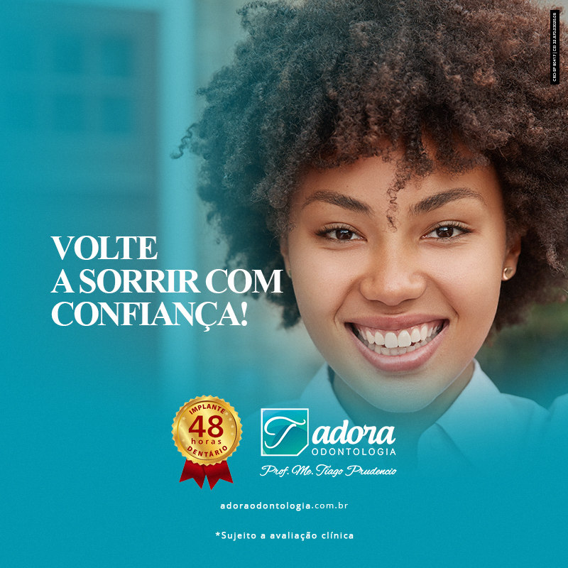 Volte a sorrir com confiança